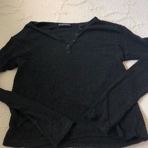 Brandy Melville dark gray long sleeve